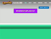 Tablet Screenshot of dreamfields.nl